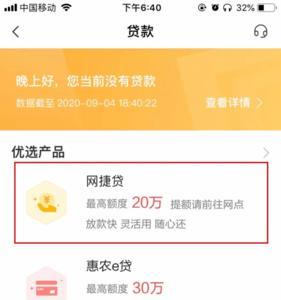 农行微捷贷人工复核多长时间