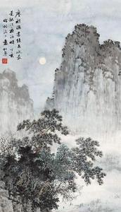 山间明月图配什么古诗