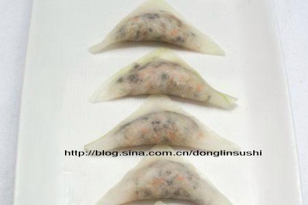 彩色虾饺皮的配方