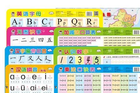 儿童数字1到10识字口诀