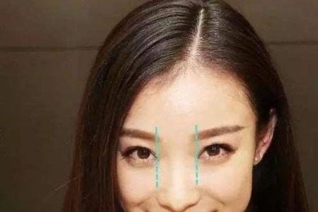 眼睛大的女生的眼间距是多大