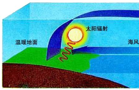 海陆风在白天是由什么吹向什么