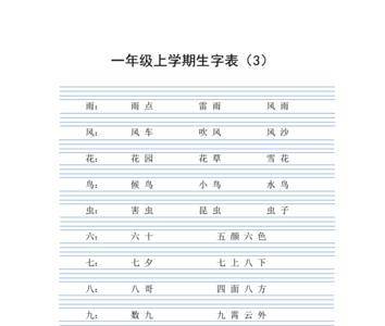 上大小的读音