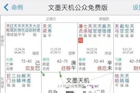 文墨天机天盘地盘什么意思
