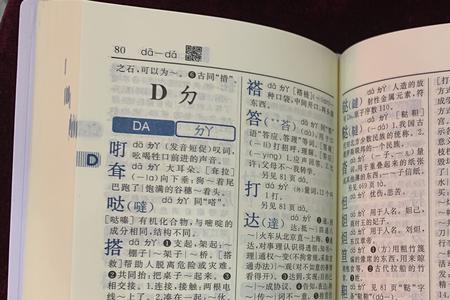 搭在新华字典12版第几页