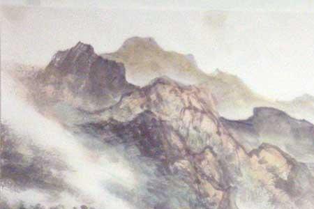 振衣千仞岗濯足万古流的意思