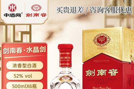 剑南春水晶剑裸瓶无盒可以买吗