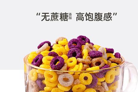 低脂谷物圈100克是多少卡