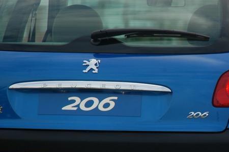 东风标致206cc落地价