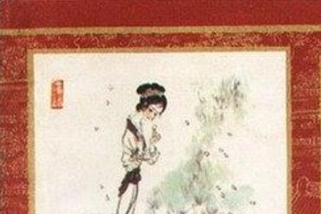 黛玉葬花时看的书名是什么