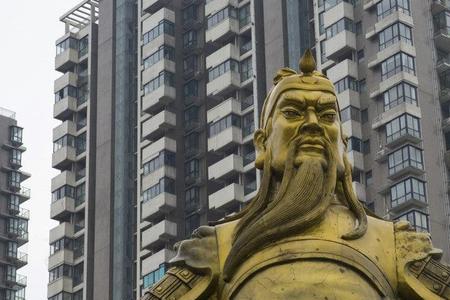 关云长雕像寓意