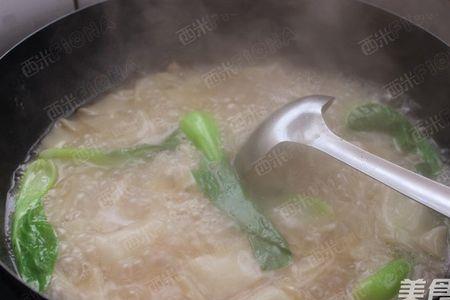 粉条汤面片家常做法
