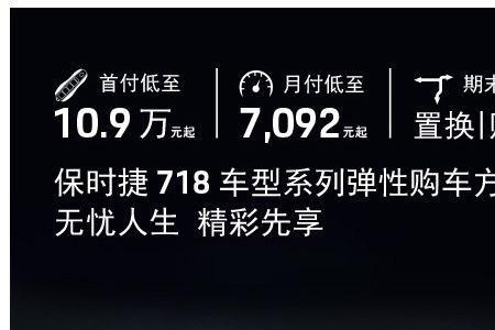 保时捷优惠几个点是什么意思