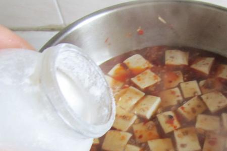 麻婆豆腐配料表