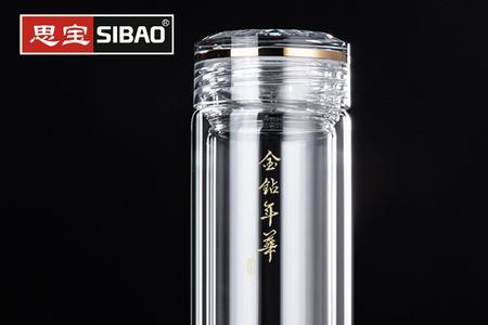 玻璃杯双层10元和100元有什么区别
