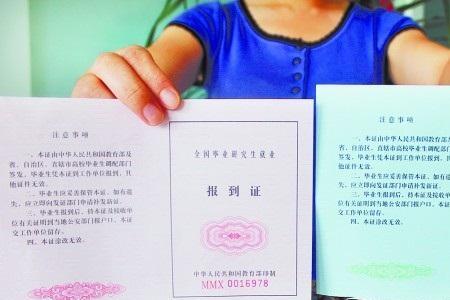 报到证号是哪里的