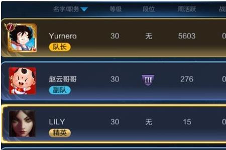 王者新赛季战队怎么显示不出来
