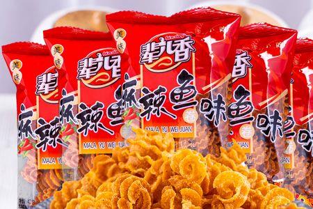 辈儿香麻辣鱼卷热量