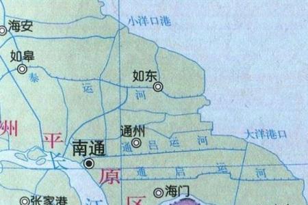南通最靠近东海的城市