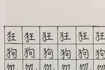 反犬旁加守是什么字