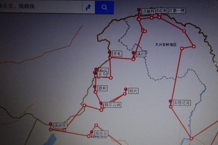 白城在通辽哪面