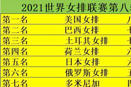 世界女排联赛参赛人数