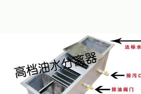 油水分离器自动排水和手动排水