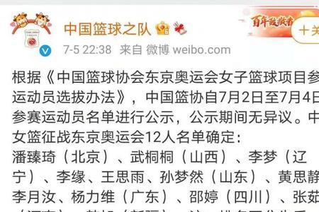 中国女篮的个人简历