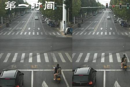 郑州摩托车闯红灯会拍照吗