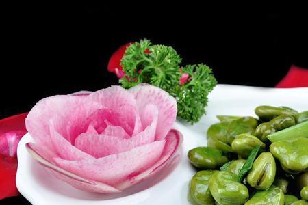 蒜香兰花豆做法