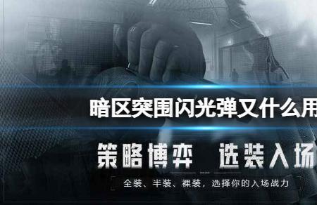 暗区突围玩家扮演什么角色