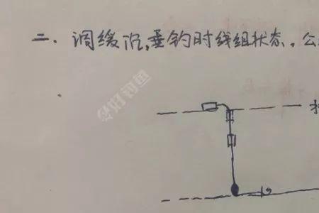 钓小白条七星漂调漂方法教程