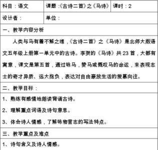 读马诗想到了什么场景