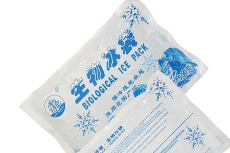 生物冰袋加热水有反应吗