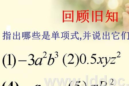 多项式有几项