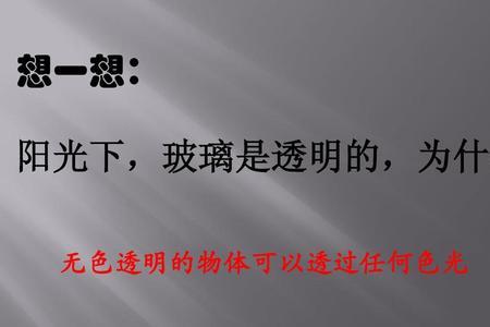 玻璃片能否放大物体