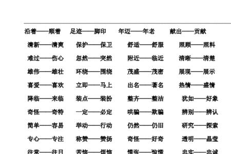 练的近义词