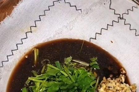 做面条调料的先后顺序