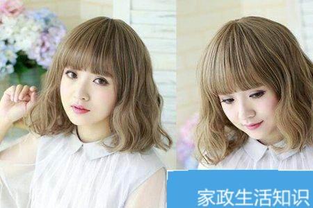 烫过的头发能剪么