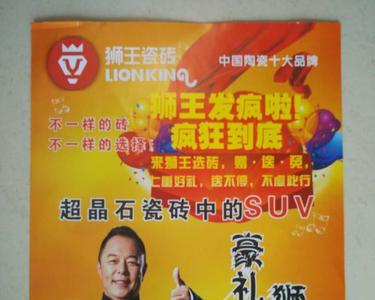 狮王瓷砖是几线品牌