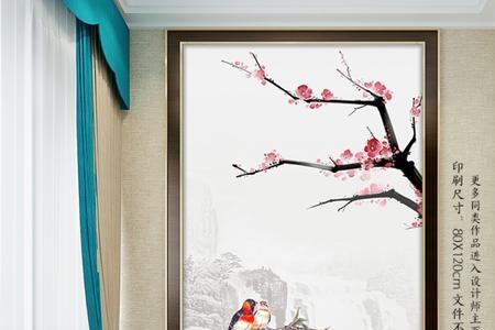 花开富贵玄关画注意事项