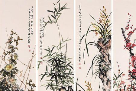 梅兰竹菊谁上谁下
