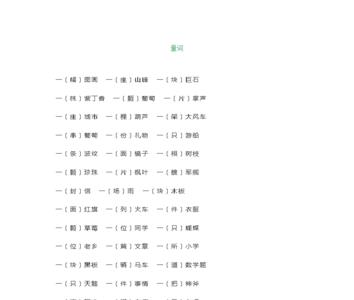 各种各样是量词还是形容词