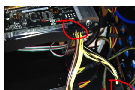 显卡电源线是不是随便插