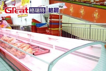 友田风冷鲜肉柜怎样调温度