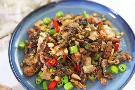 羊肚菌炒羊肉怎么炒