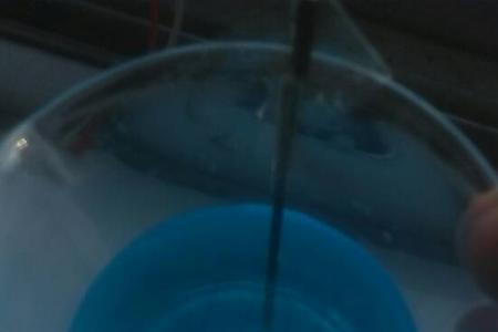 铜与硫酸铜反应的现象