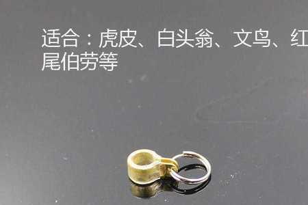 画眉鸟专用塑料开口环