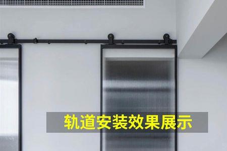 吊轨推拉门需要地上打孔吗