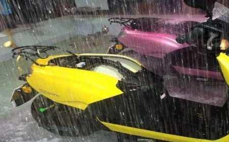 电动车淋雨过后无法调档了